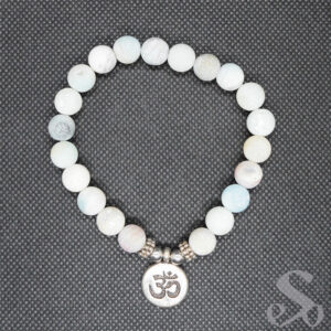Bracelet en Amazonite Om