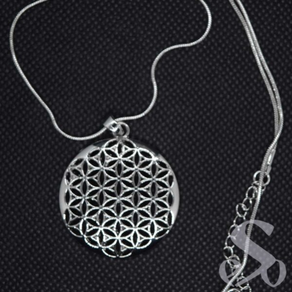 Collier Mandala fleur de vie pour femmes