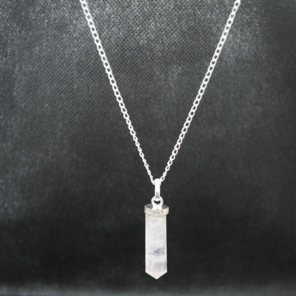 Collier Chakra Quartz rose