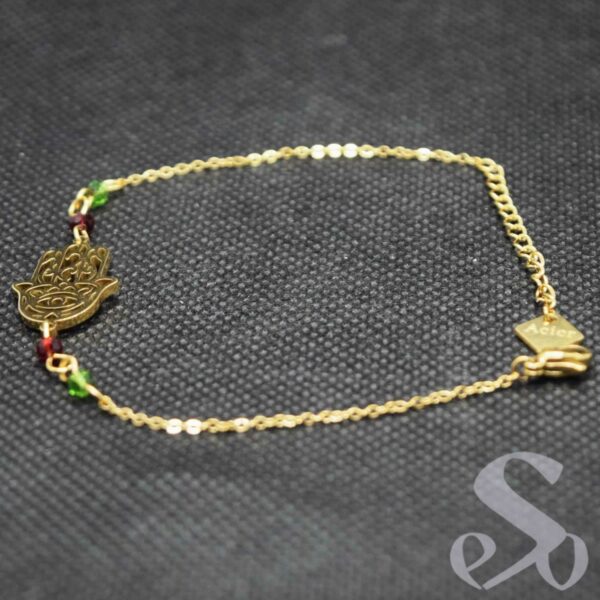 Bracelet Khamsa (Main de Fatima ou de Myriam)