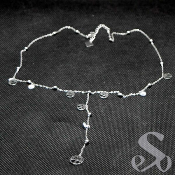 Collier arbre de vie & strass