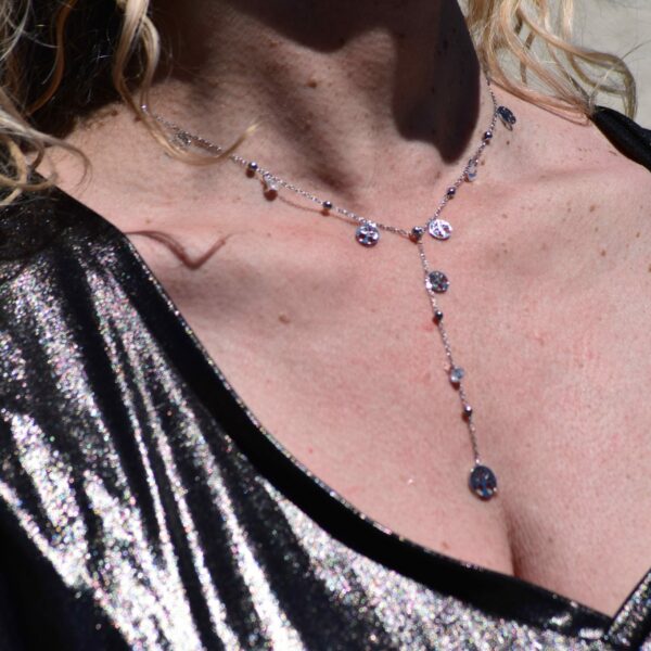 Collier arbre de vie & strass – Image 2