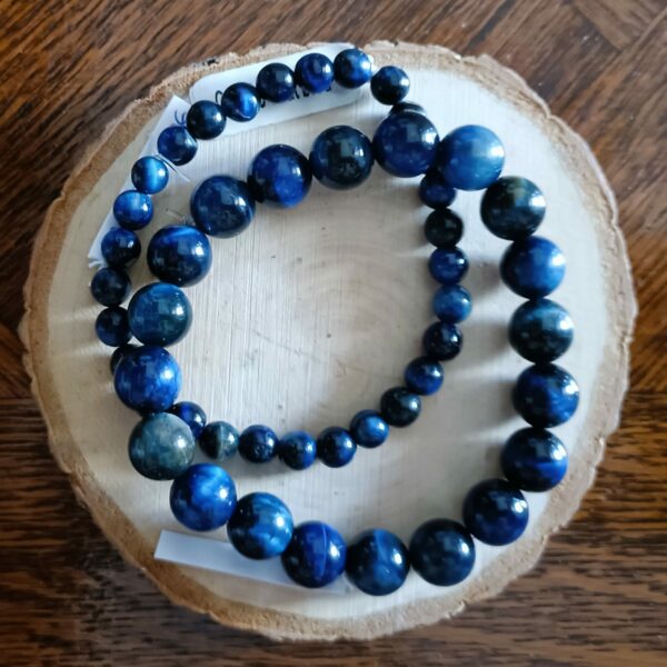 Bracelet Œil de chat bleu