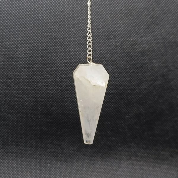 Pendule polygonal en Quartz neige – Image 2