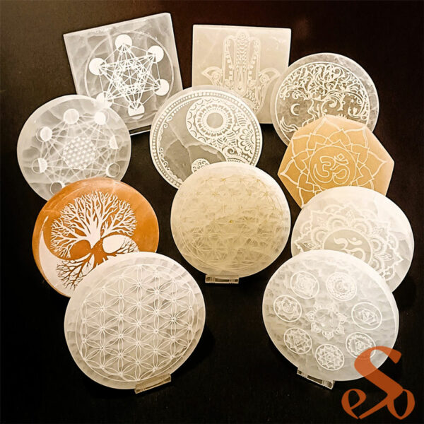 plaques-selenite