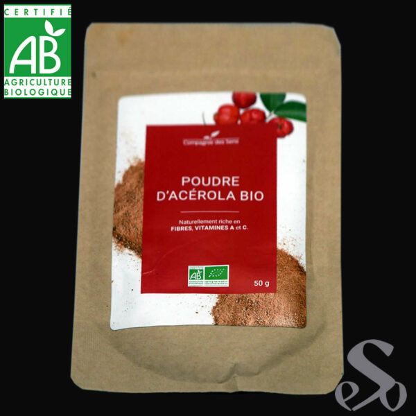 Poudre d'Acérola Bio 50g