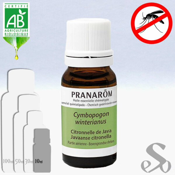 Huile essentielle de Citronnelle de Java Bio 10ml