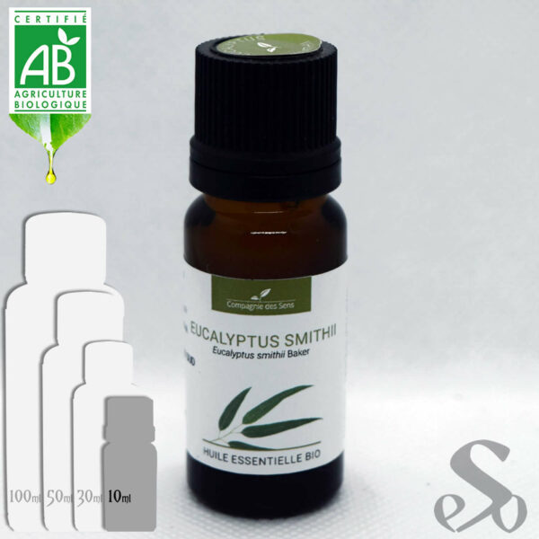 Huile essentielle d'Eucalyptus Smithii Bio 10ml