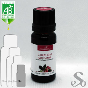 Huile essentielle de Gaulthérie Odorante Bio 10ml