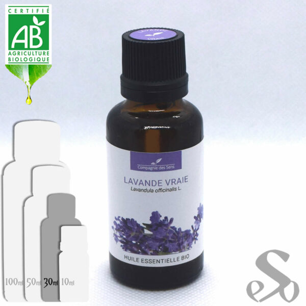 Huile essentielle de Lavande vraie Bio 30ml