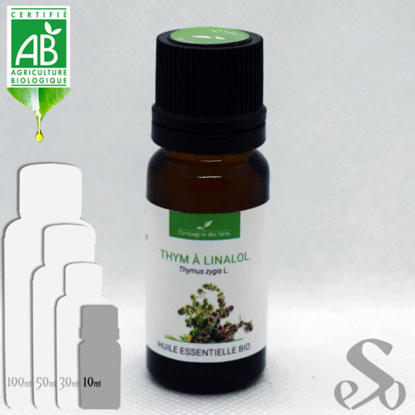Huile essentielle de Thym à Linalol Bio 10ml