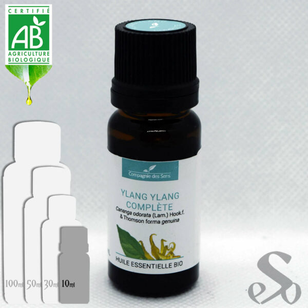 Huile essentielle d'Ylang-Ylang Bio 10ml