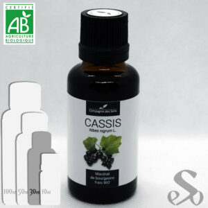 Macérât de bourgeons frais Bio de Cassis 30ml