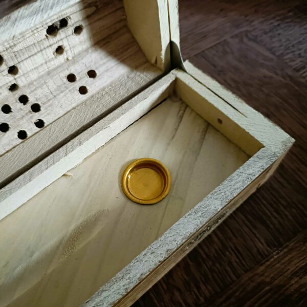 Boîte & Porte encens Bois Mango – Image 4