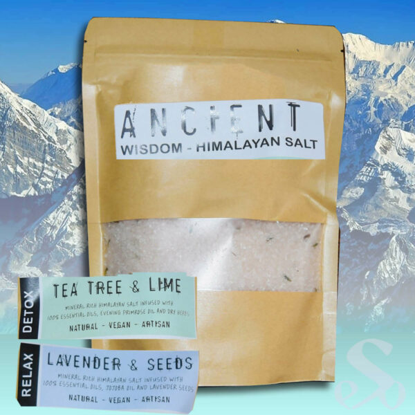 Sel de bain de l'Himalaya aux huiles essentielles