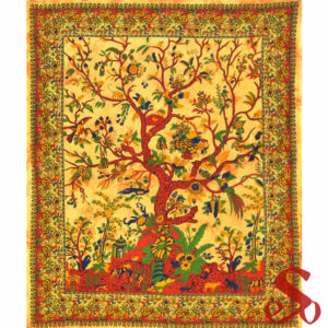 tenture-arbre-de-vie-jaune