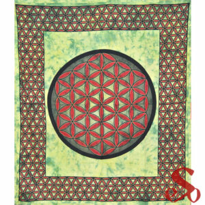 tenture-fleur-de-vie-verte